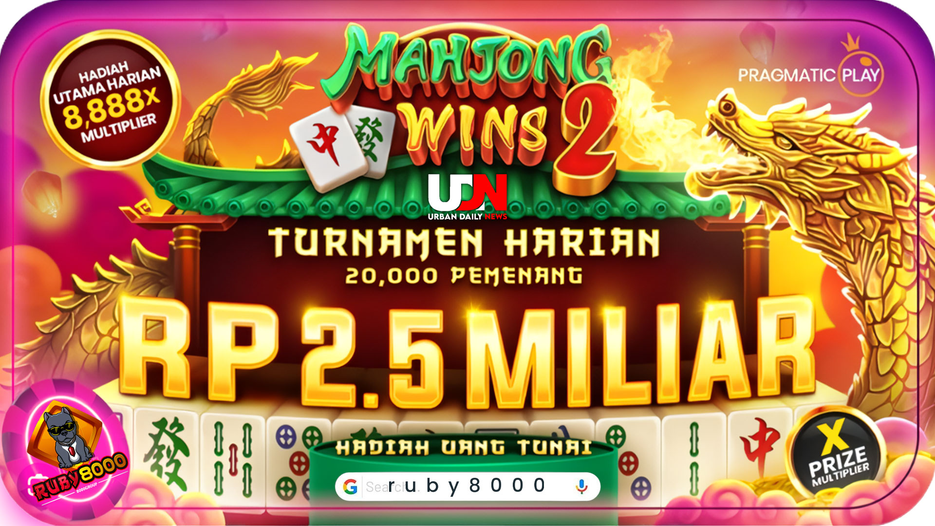 Mahjong Wins 2 Dapatkan Kemenangan Maksimum 100000x!