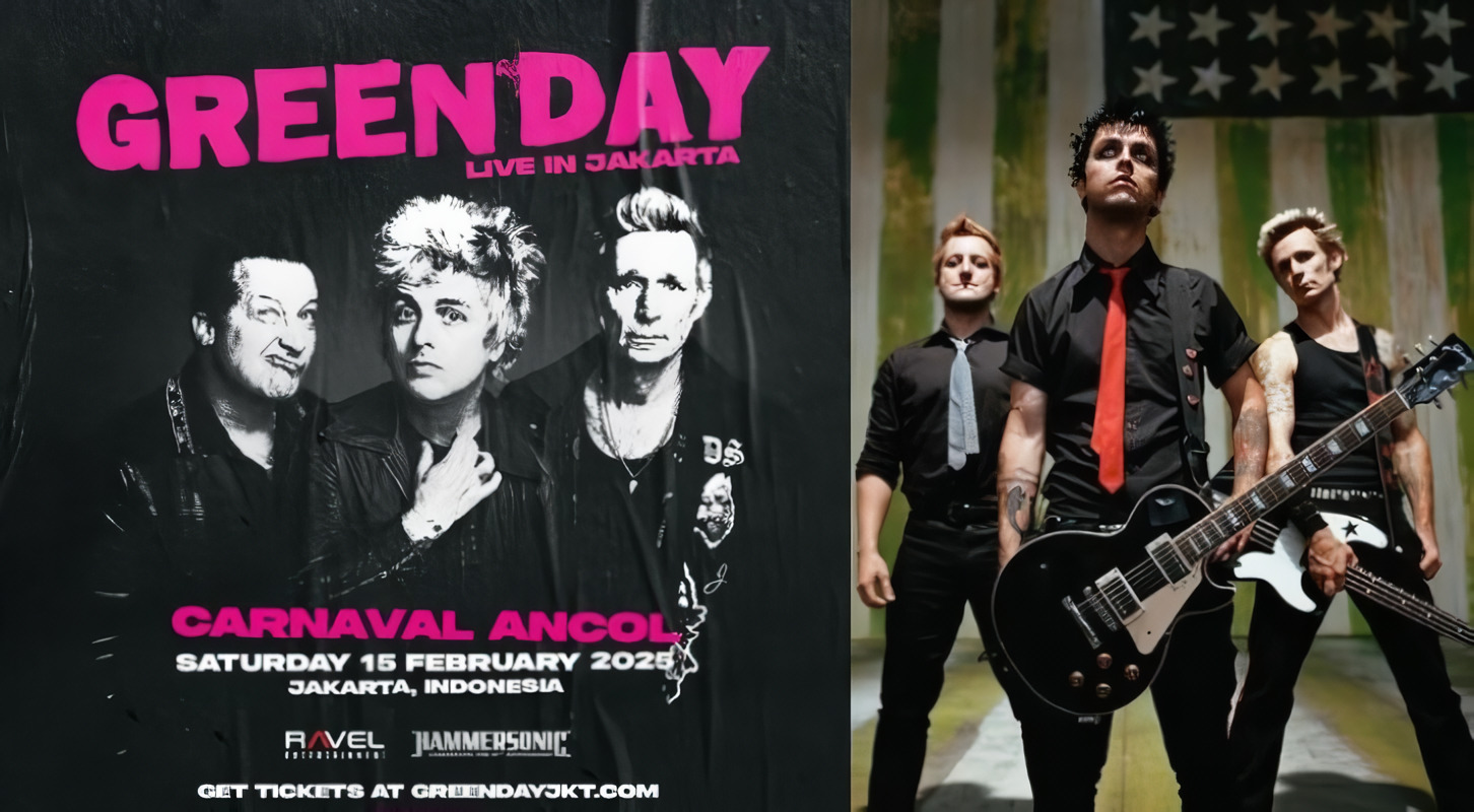 Green Day Siap Gebrak Jakarta: Detail Tiket dan Cara Membelinya