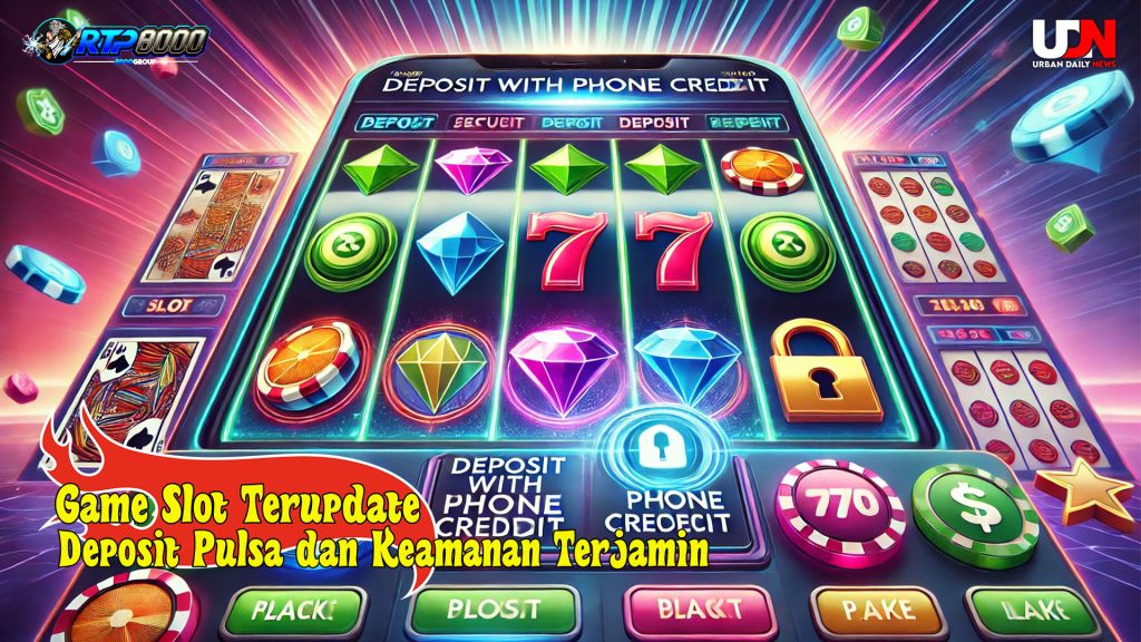 Game Slot Terupdate, Deposit Pulsa dan Keamanan Terjamin