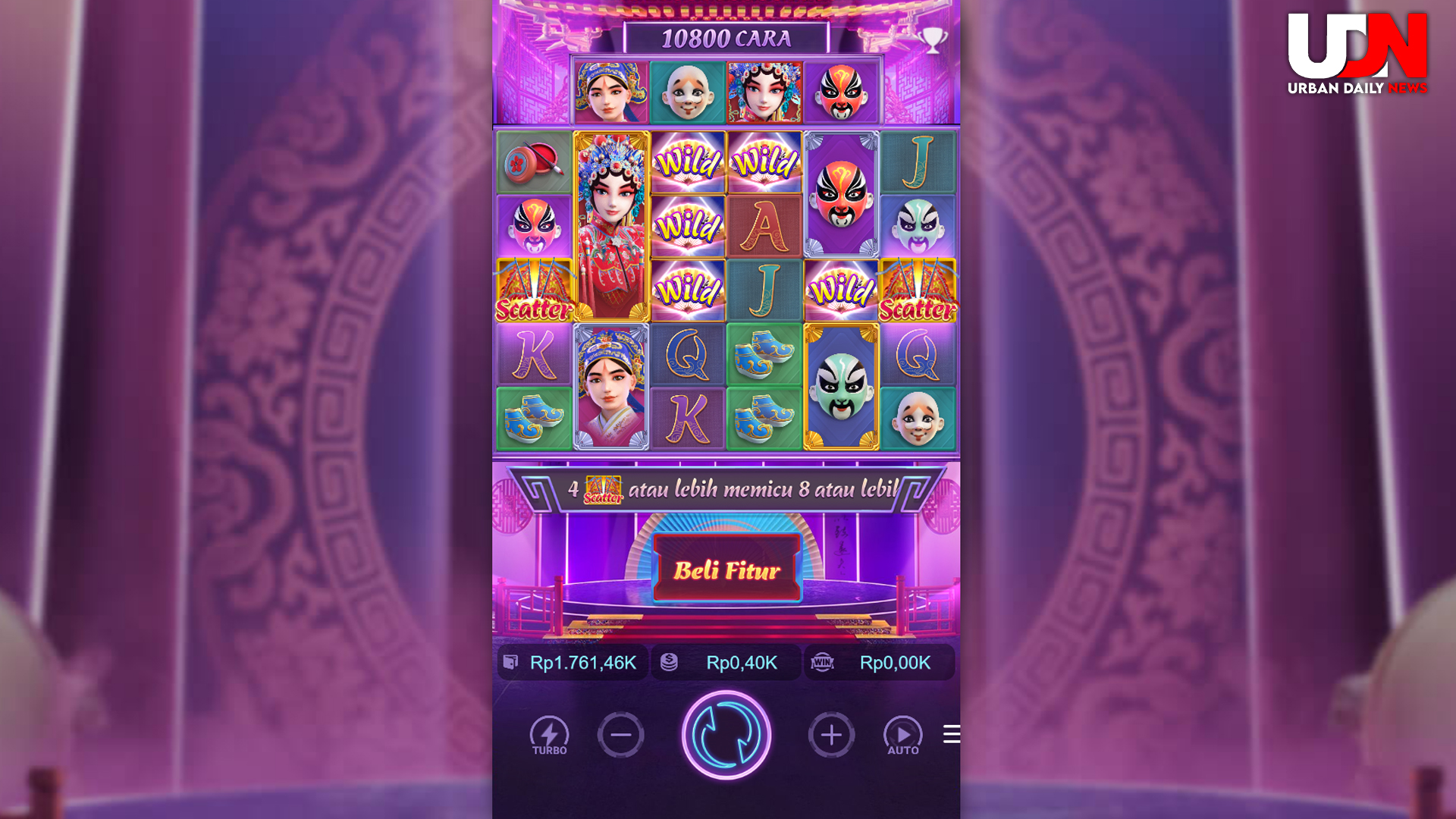 Raih pengalaman bermain slot terbaik hanya di Opera Dynasty