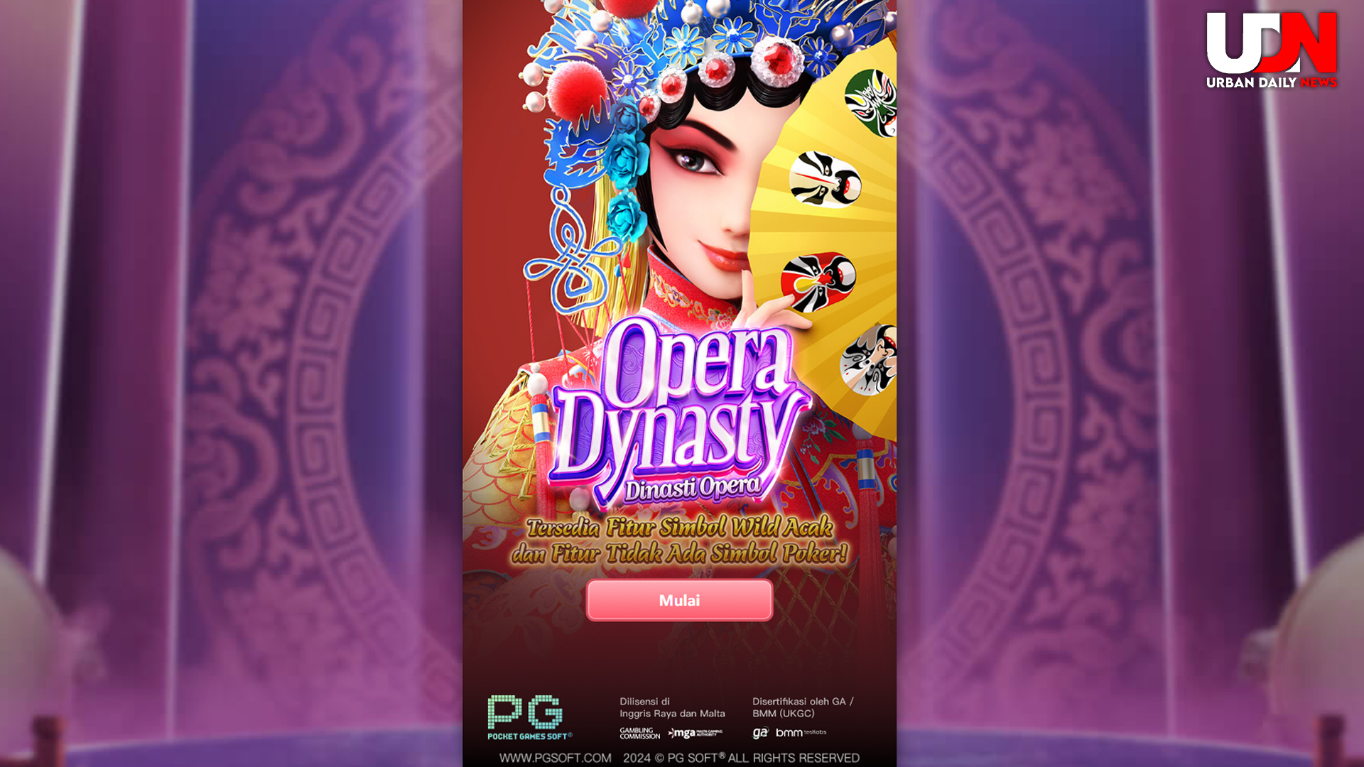 Raih pengalaman bermain slot terbaik hanya di Opera Dynasty