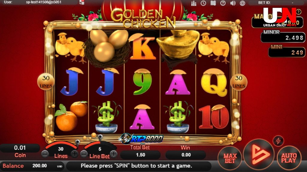 Golden Chicken Slot: Nikmati Keberuntungan di Gulungan Emas