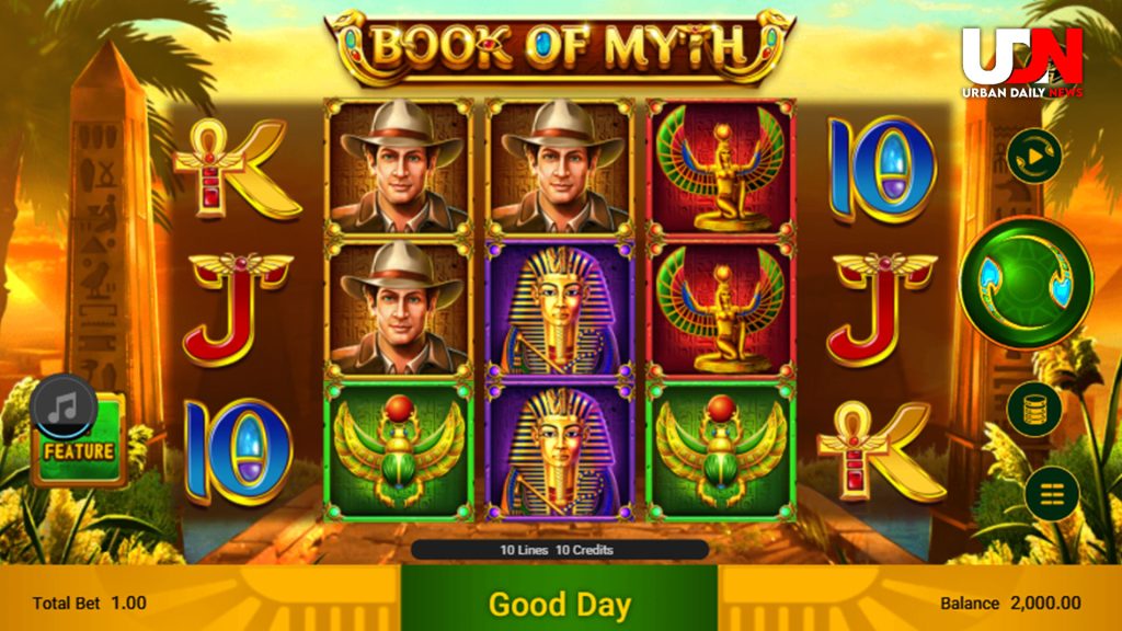 Book of Myth Slot: Temukan Harta Karun Mesir Kuno di Ruby8000