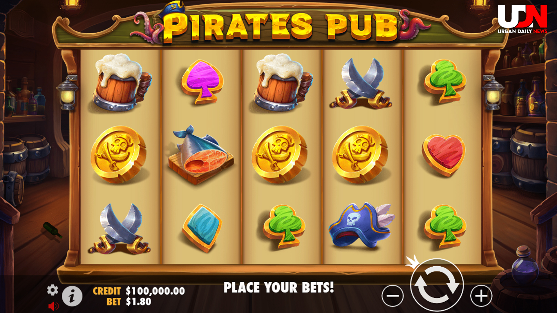 Kapal Bajak Laut Tercepat Menuju Kemenangan: Slot Pirates Pub