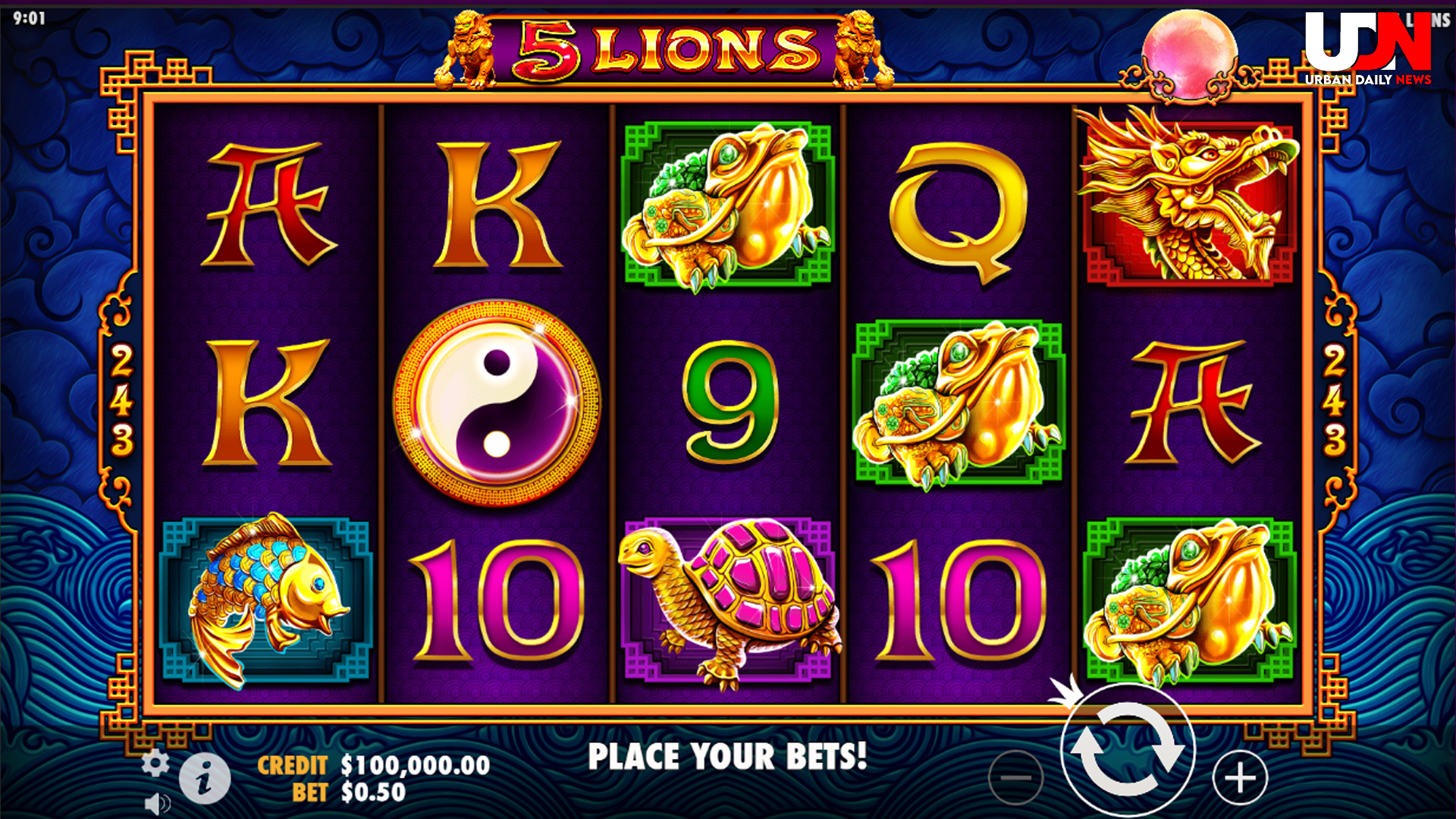 Rasakan Sensasi Menjadi Raja Hutan dengan Slot 5 Lions