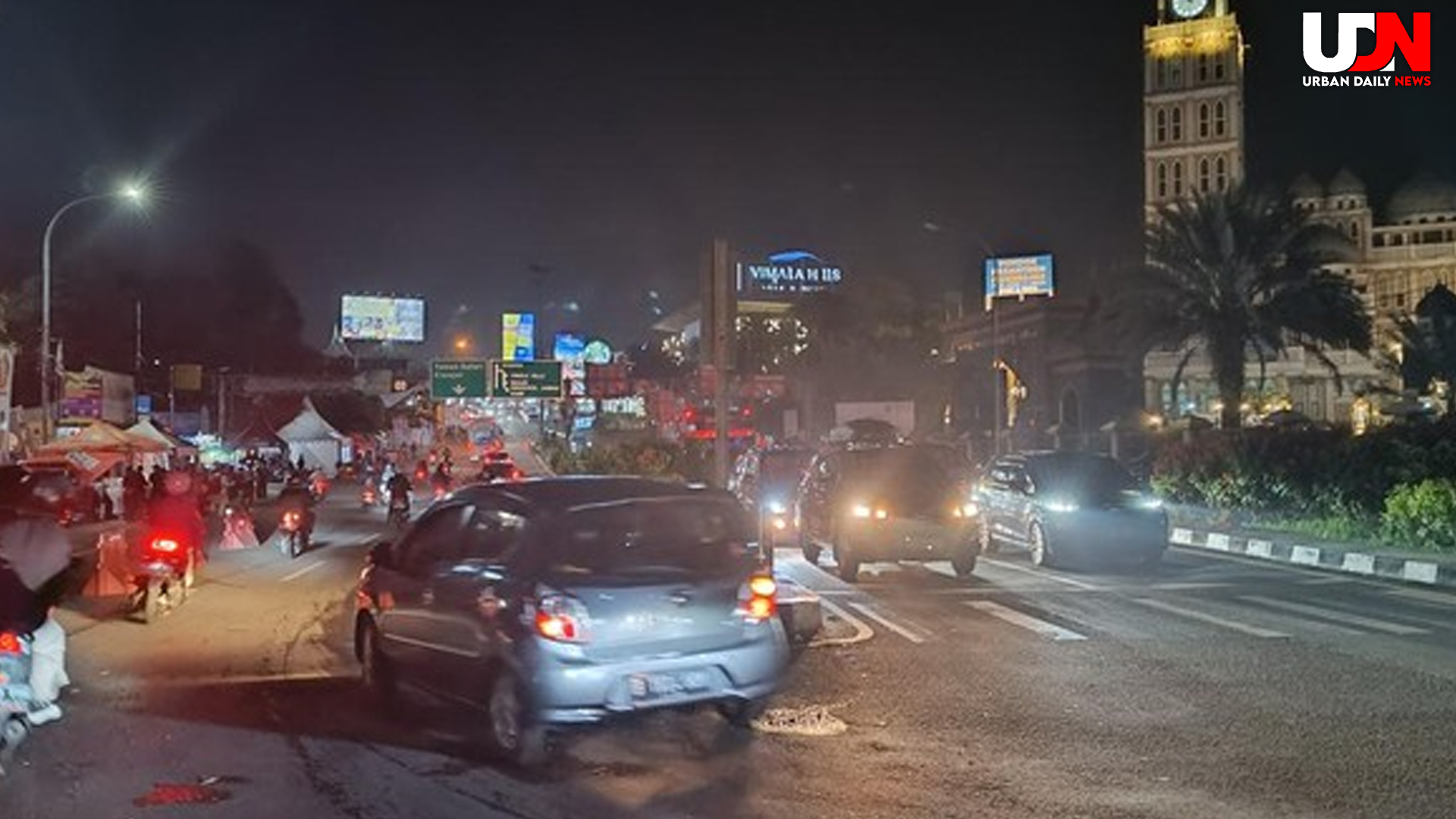 Setelah 13 Jam, One-Way Jalur Puncak Bogor Lagi Diterapkan