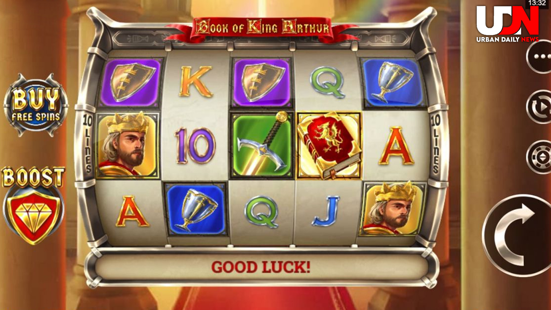 Cawan Suci: Slot Book of King Arthur yang Memukau