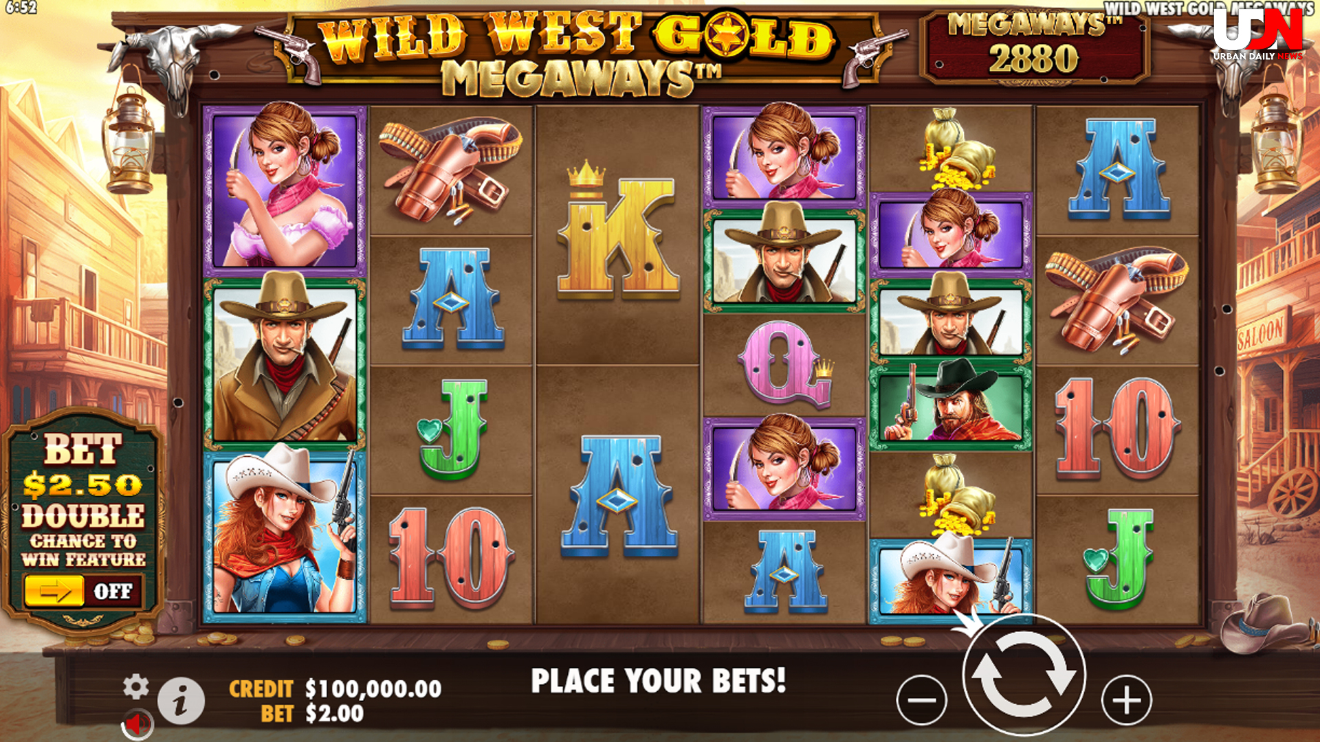 Menangkan Hadiah Besar di Slot Wild West Gold Megaways