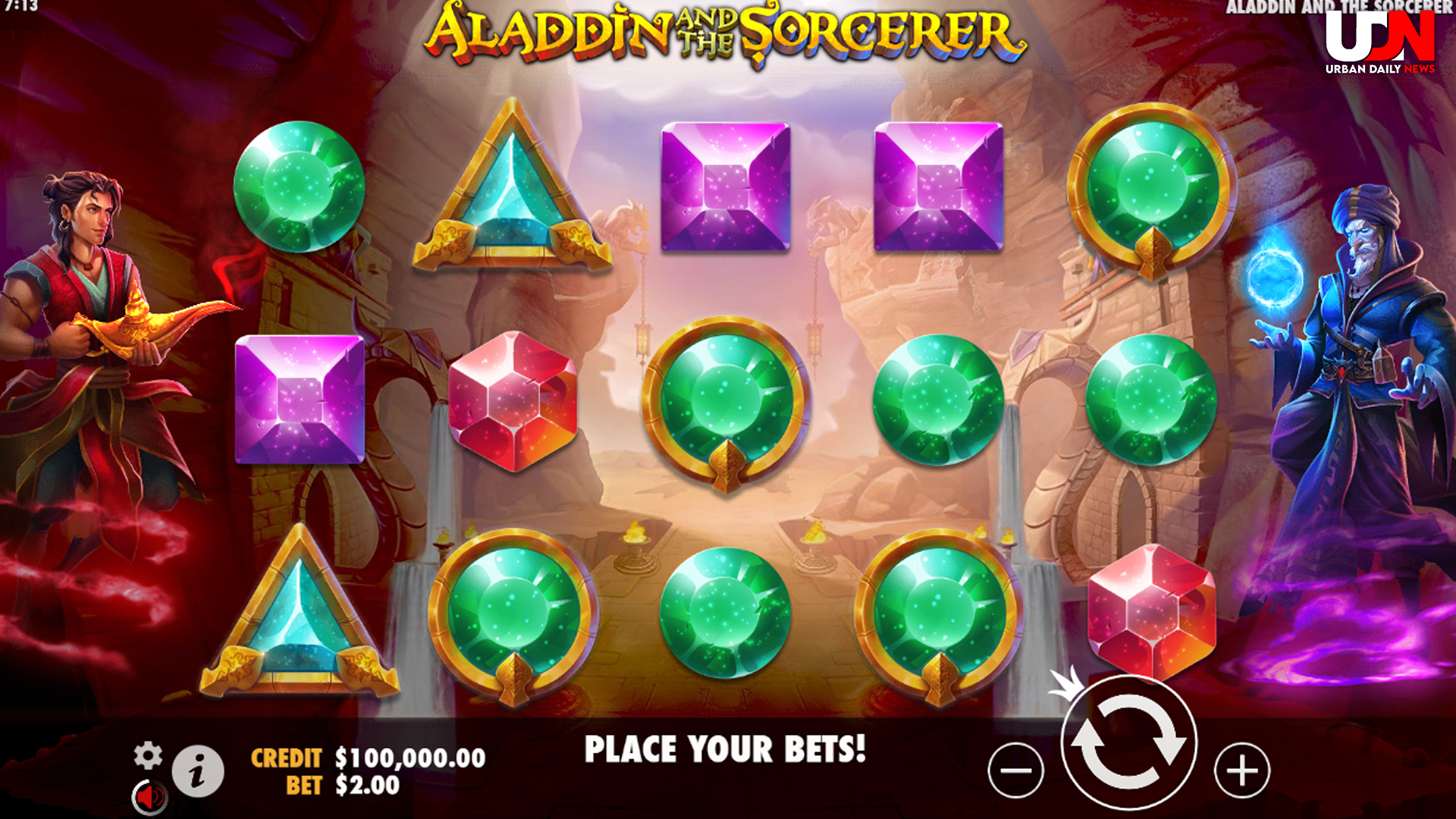 Slot Aladdin and the Sorcerer: Keajaiban dan Hadiah Besar