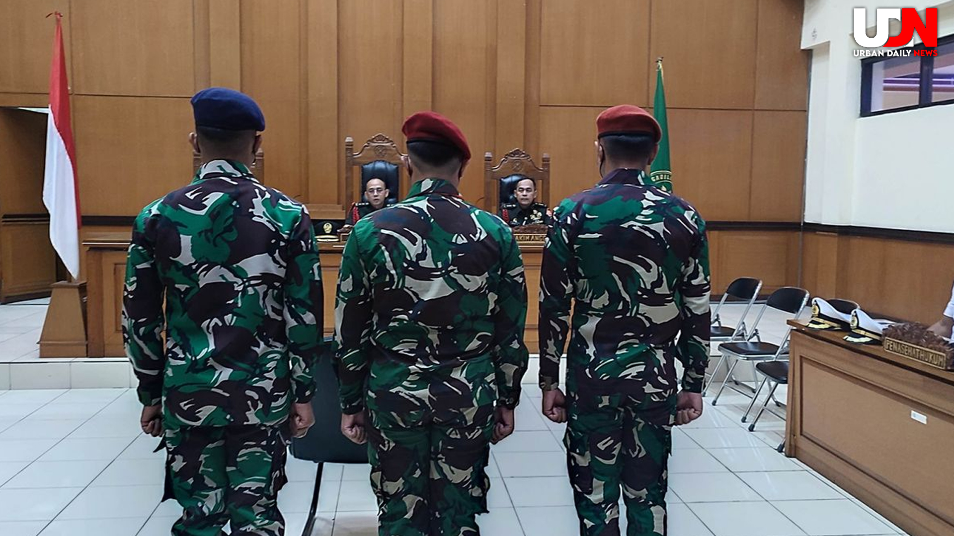 Kasus Penembakan Tol Tangerang: 3 TNI AL Sidang Perdana