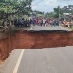 Jalan Lintas Sumatera Amblas, Akibat Banjir Besar Putus Total