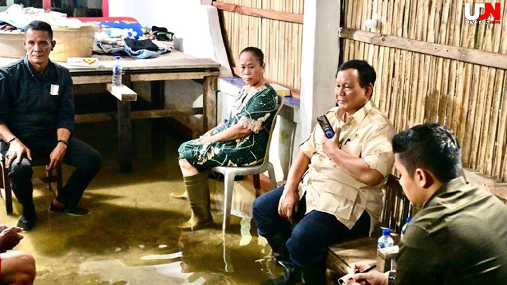 Prabowo Tinjau Bekasi, Kapolres Jamin Bantuan Banjir Terpenuhi