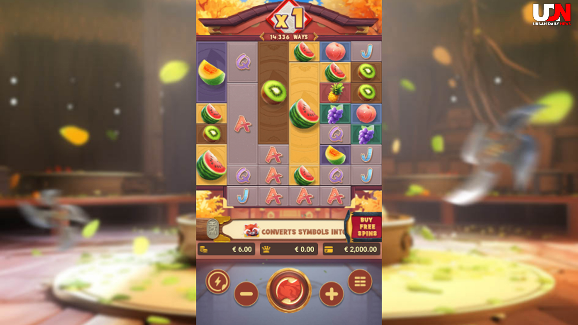 Slot Fruit Ninja Fury: Ketajaman Pisau, Kemenangan Maksimal