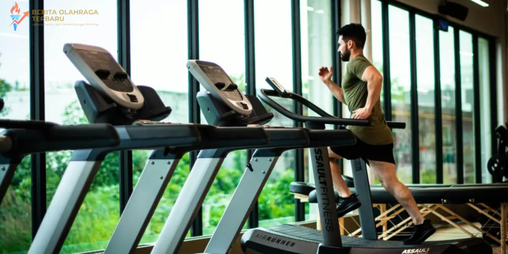 Mindset positif untuk memulai olahraga dengan seseorang melakukan jogging pagi